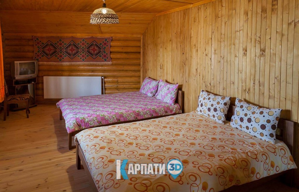 Спальня, Котедж Два Ведмеді на озері Дідово