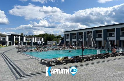 Готель Brookside, басейни територія