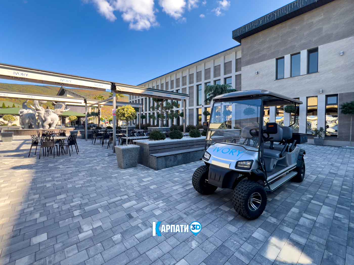 ivori-ter IVORY Resort & Spa Виноградів у 3Д проживання, ресторани, відпочинок