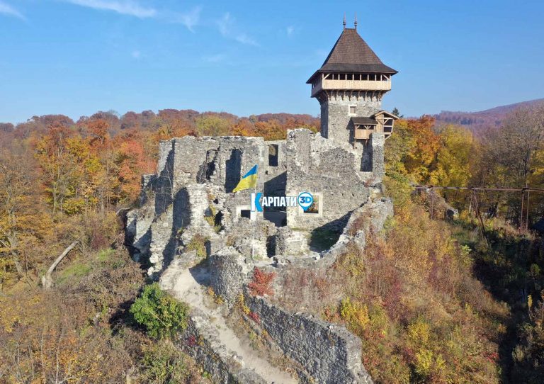Невицький замок у 3D