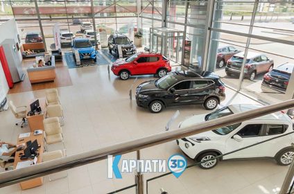 Автосалон Ніссан