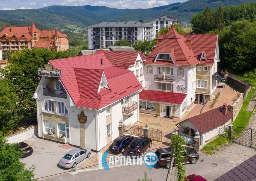 Пансіонат, готель Злата Вежа у санаторії Сонячне Закарпаття