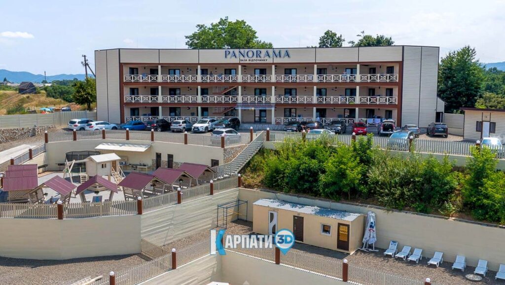 База відпочинку Панорама — відпочинок у Солотвино, басейн із солоною водою