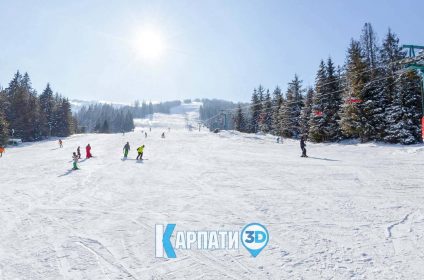 Пилипець підйомник Боржава Borzhava mountain club Відпочинок у Карпатах у 3Д
