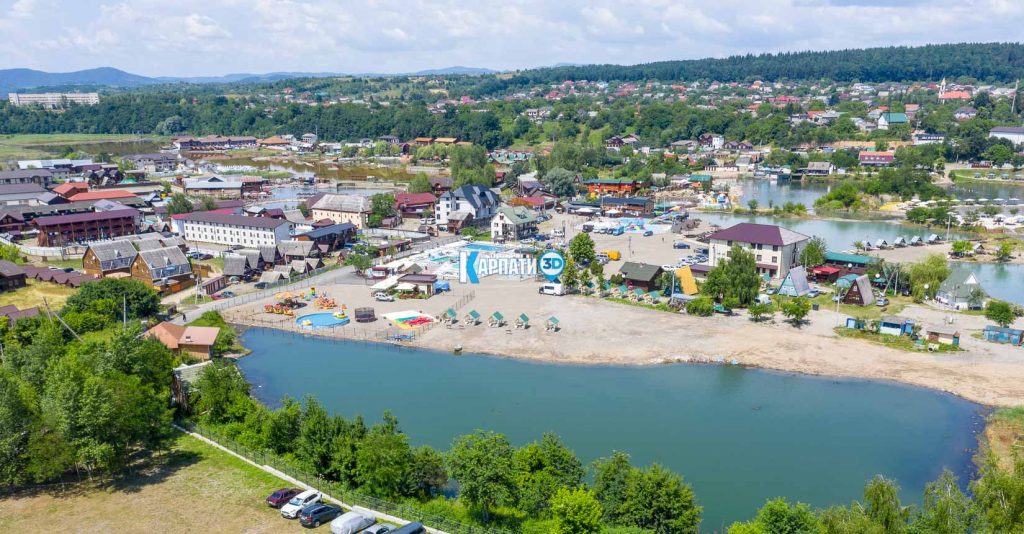 Віртуальна екскурсія по базі відпочинку Panorama у Солотвино Панорама