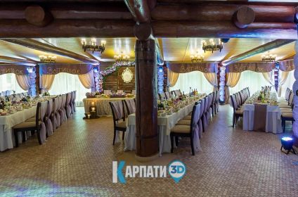 Готель, ресторан Затишок Свалява Неліпино