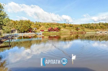 Турянський Двір комплекс відпочинку озеро, котеджі, чан, квадроцикли
