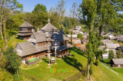 Вознесенська Дерев’яна церква, село Ясіня, Дерев’яні церкви Закарпаття
