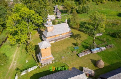 Дерев’яна Церква Святого Духа, с. Гукливе,